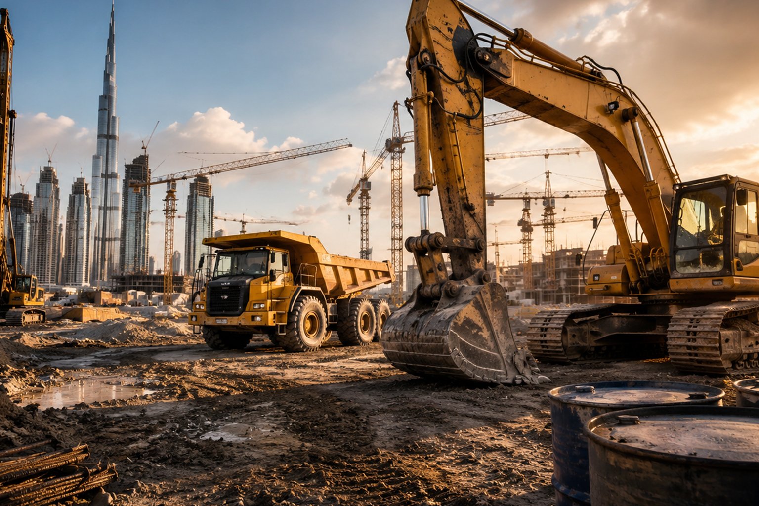 How Genuine Engine Oil Protects Heavy Equipment in UAE Construction Projects jpg