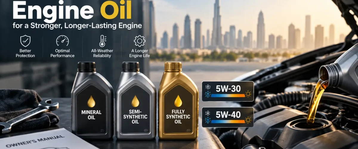 Types of engine oil