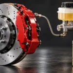 What does brake fluid do