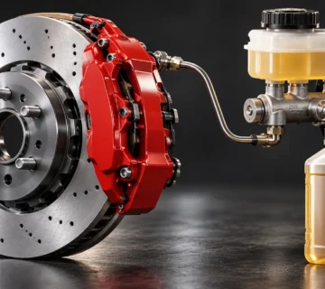 What does brake fluid do